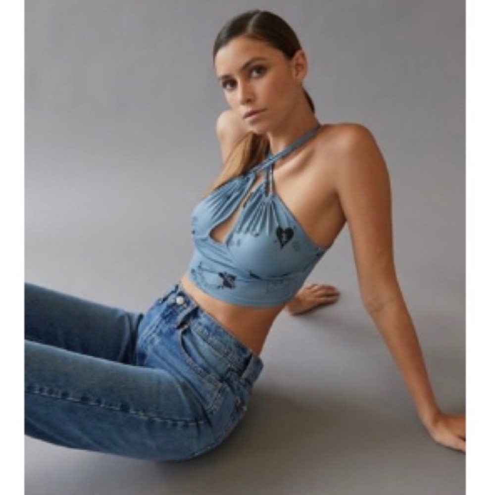 UO Zuri Wrap Top XS